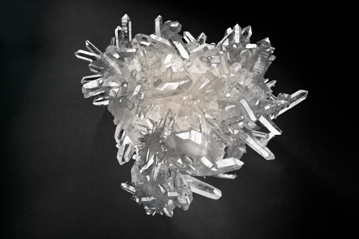 Unglaublich ausgeprägter Schwimmer - Kristall